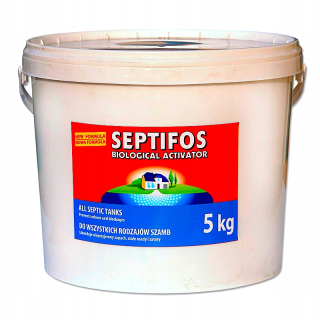 Prípravok na septik prášok SEPTIFOS 5 l 5 kg